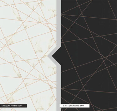 Line Marble Textured Dark and Light shade Matte Particle Board