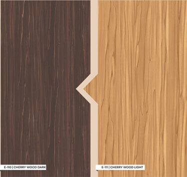 Cherry Wood Dark & Light Laminated Particle Board, 8x4 size with Matte Surface Finish