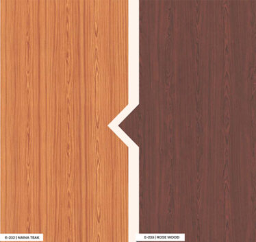 Naina Teak / Rose Wood Matt Particle Board