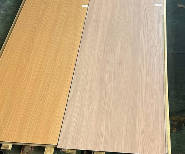 prelaminated particle board